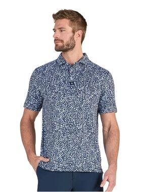 Bad Birdie Navy Drippity Drip Remix Polo